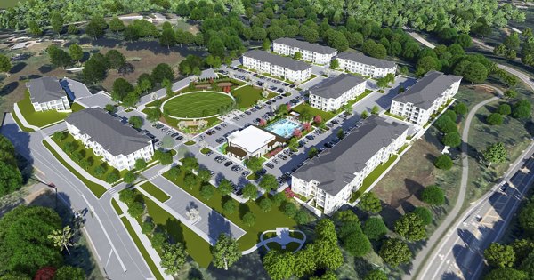 rendering at Rio Point Apartments