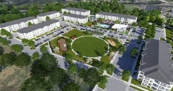 rendering at Rio Point Apartments