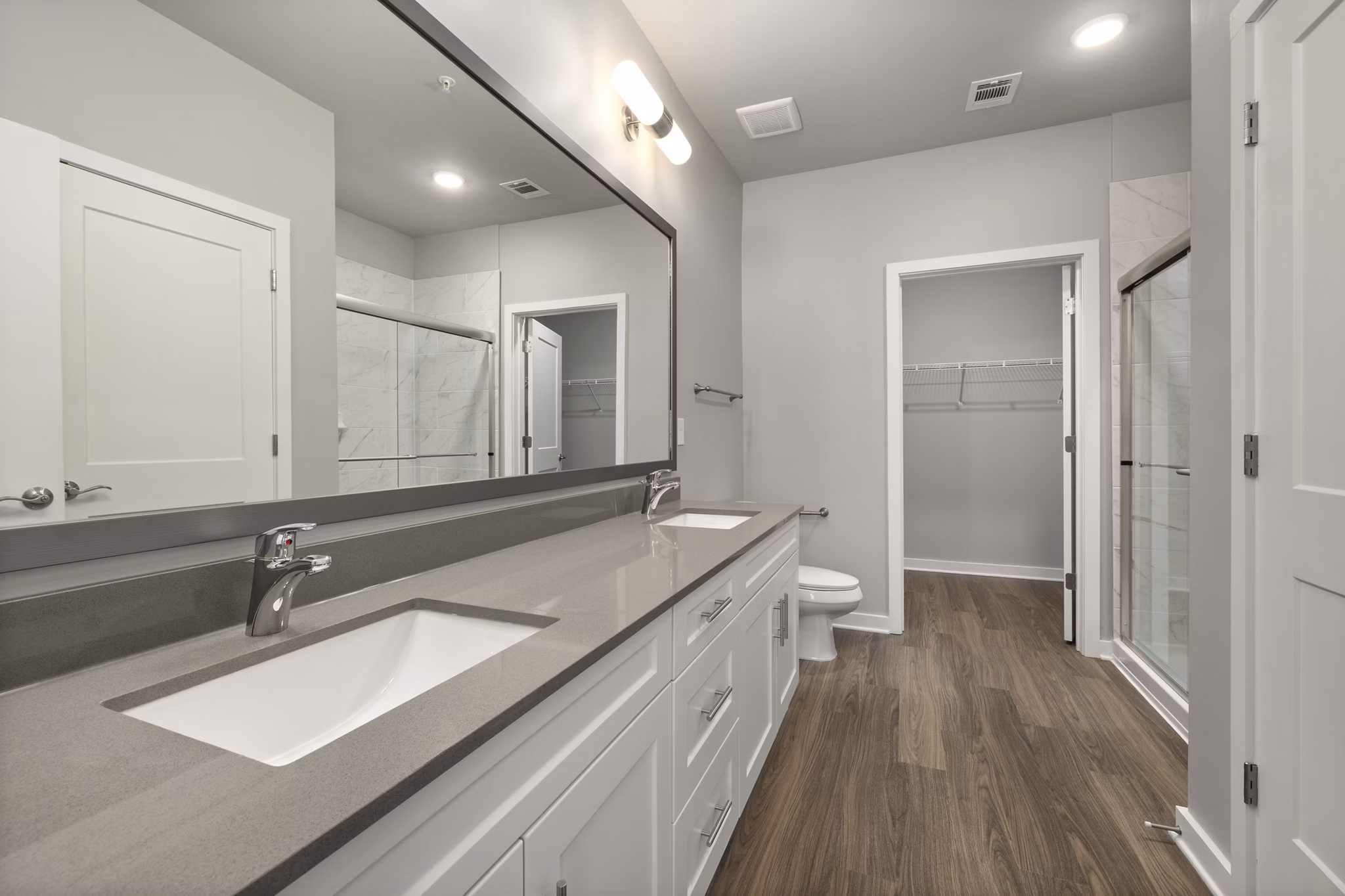 Bathroom at Easton at Mountain Island Apartments