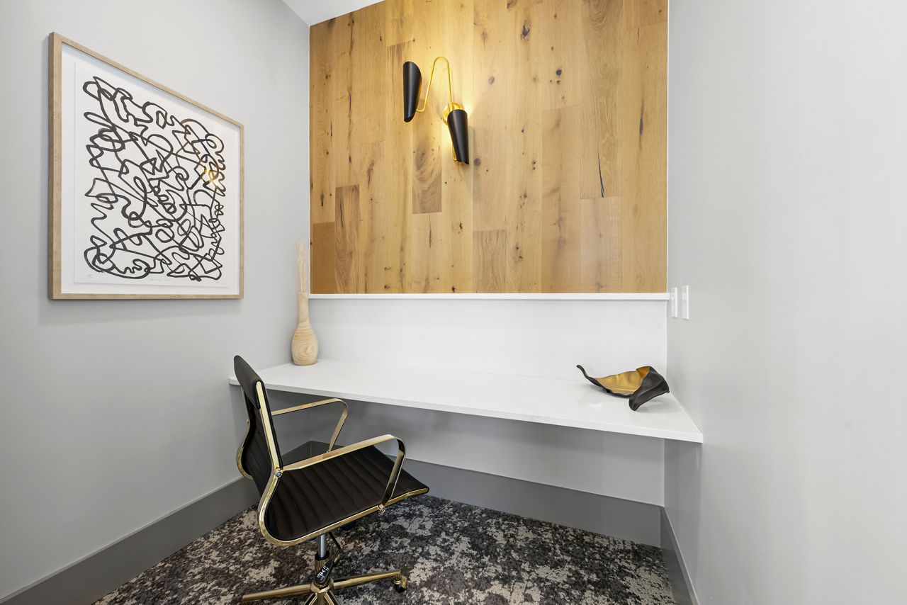 Work space at Easton At Mountain Island Apartments