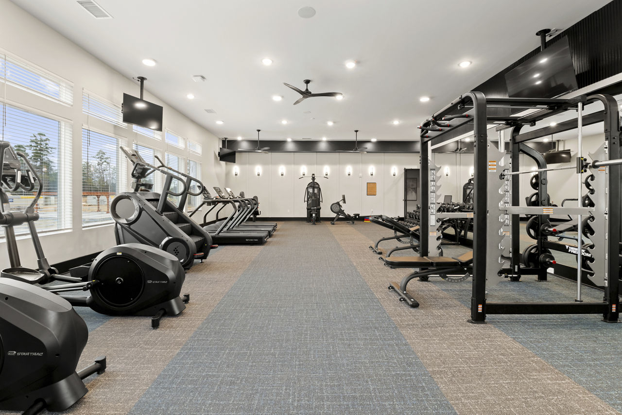 Gym at Easton At Mountain Island Apartments (1 of 3)