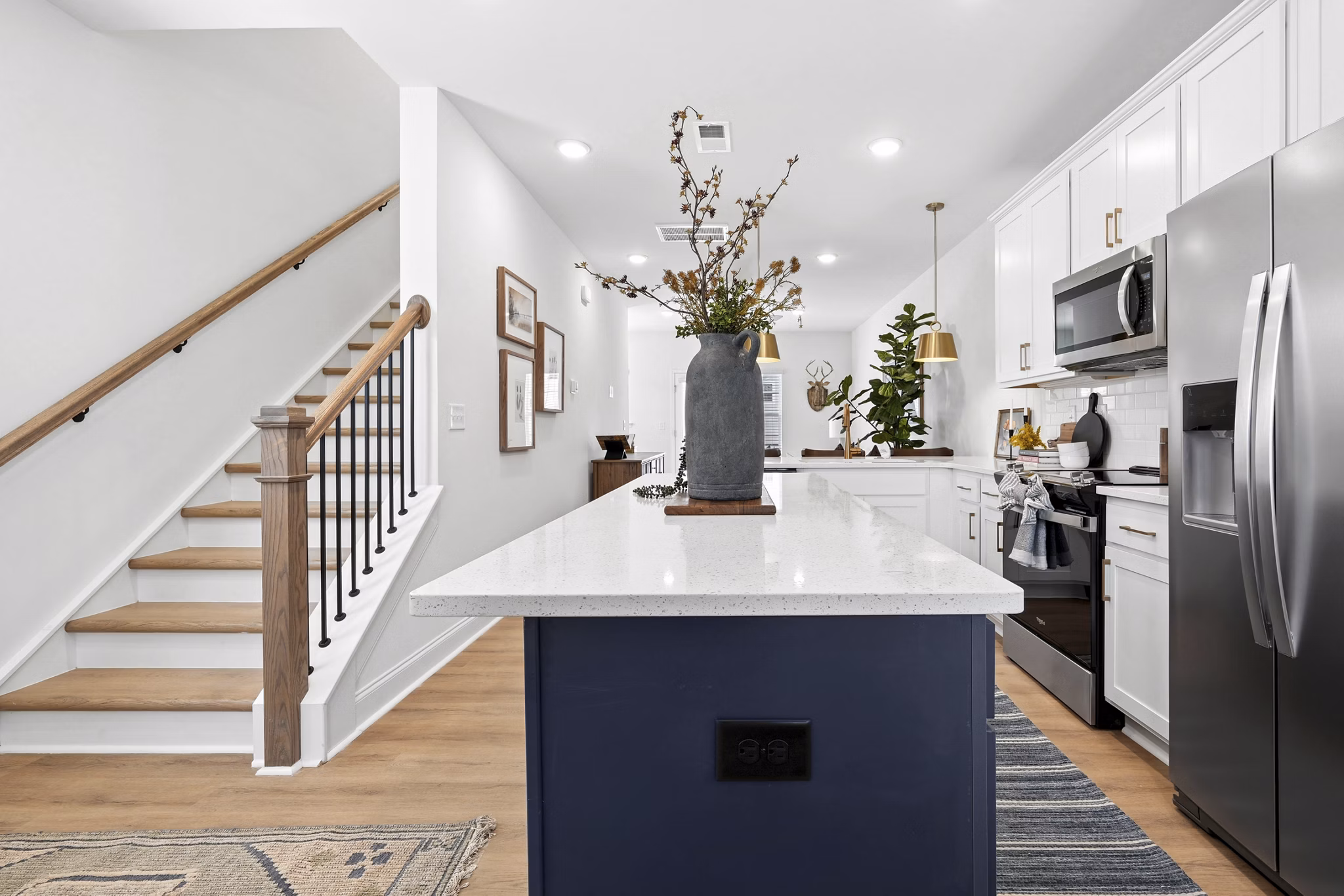 Kitchen at Groves Apartments