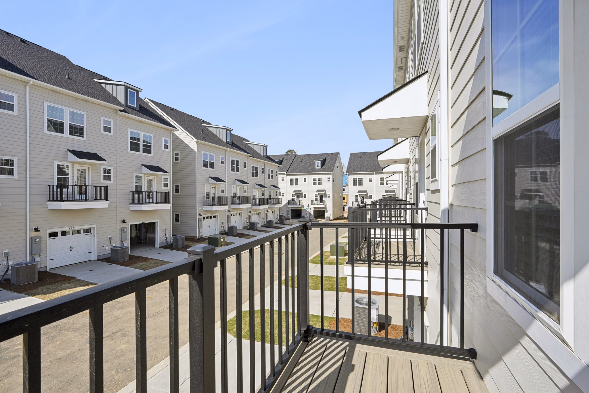 Patio at Groves Apartments