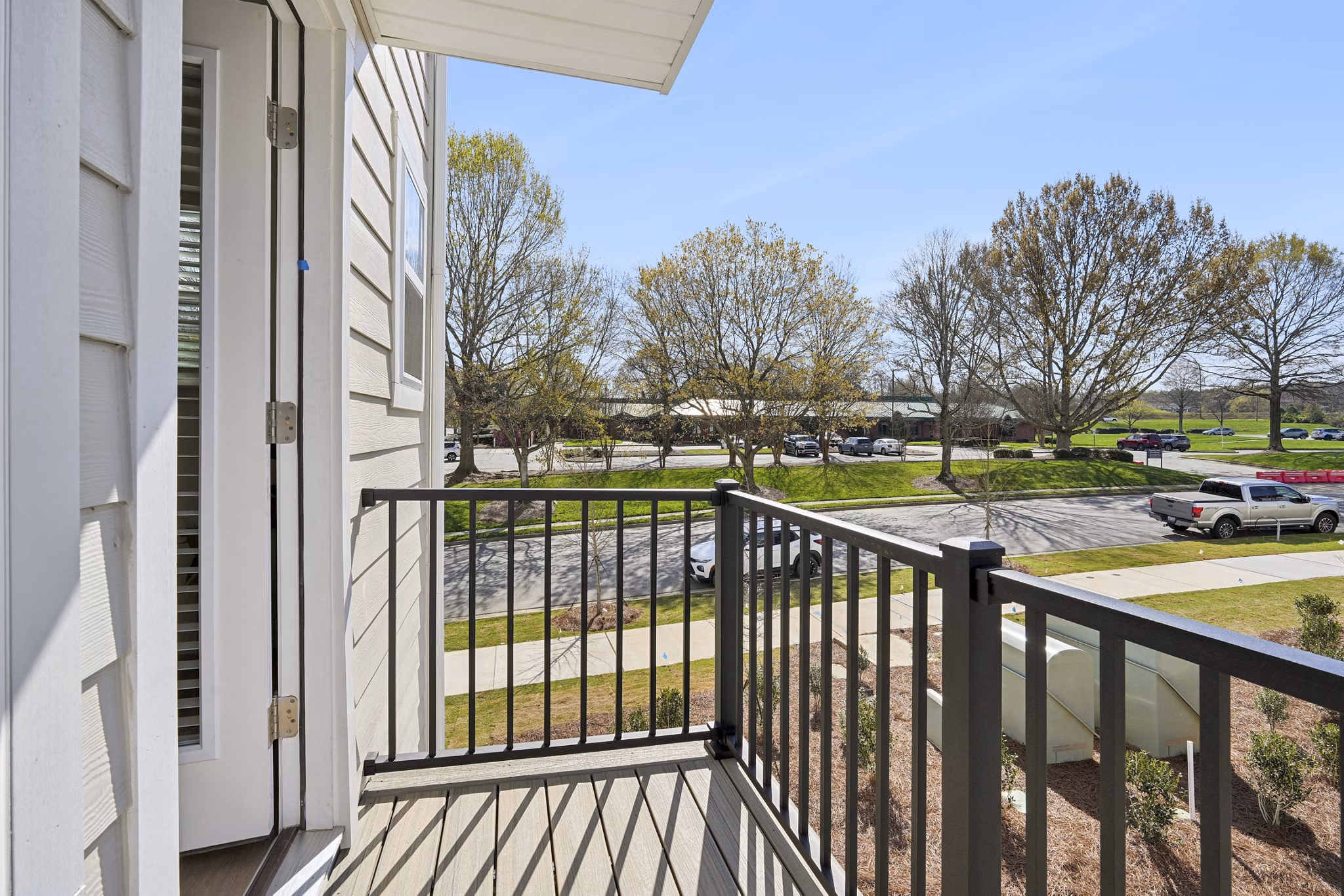 Patio at Groves Apartments