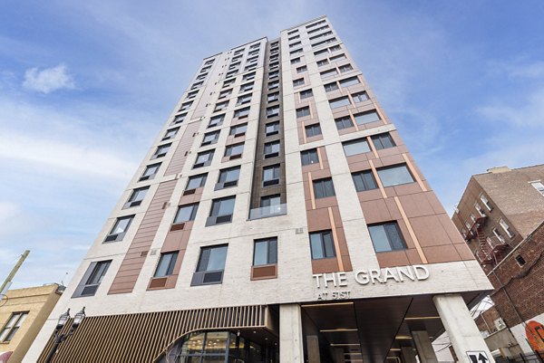 building at The Grand Apartments