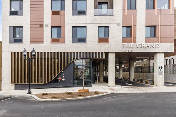 building at The Grandb Apartments