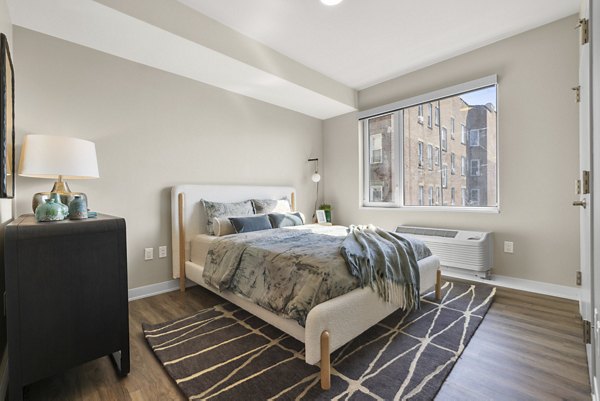 bedroom at The Grandb Apartments
