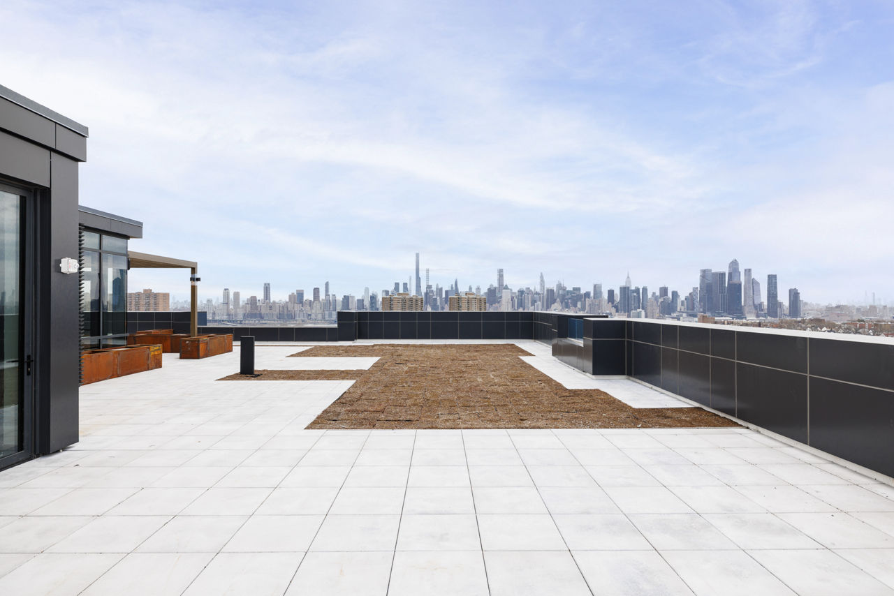 Roof deck at The Grand