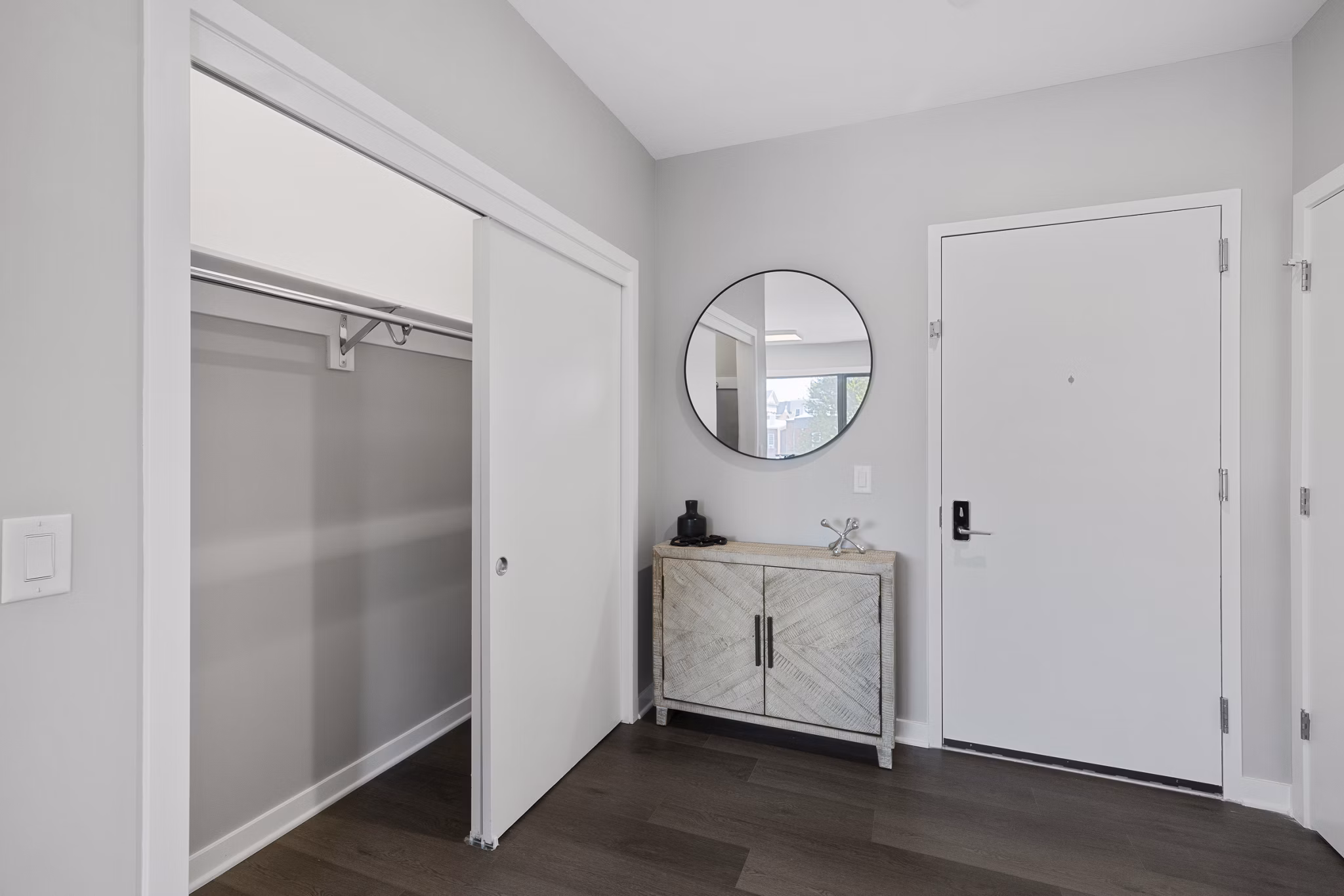 bedroom at The Station Apartments 