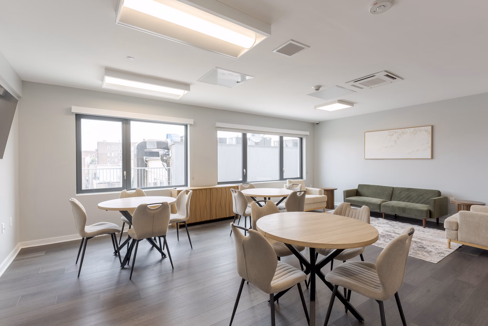 clubhouse at The Station Apartments 