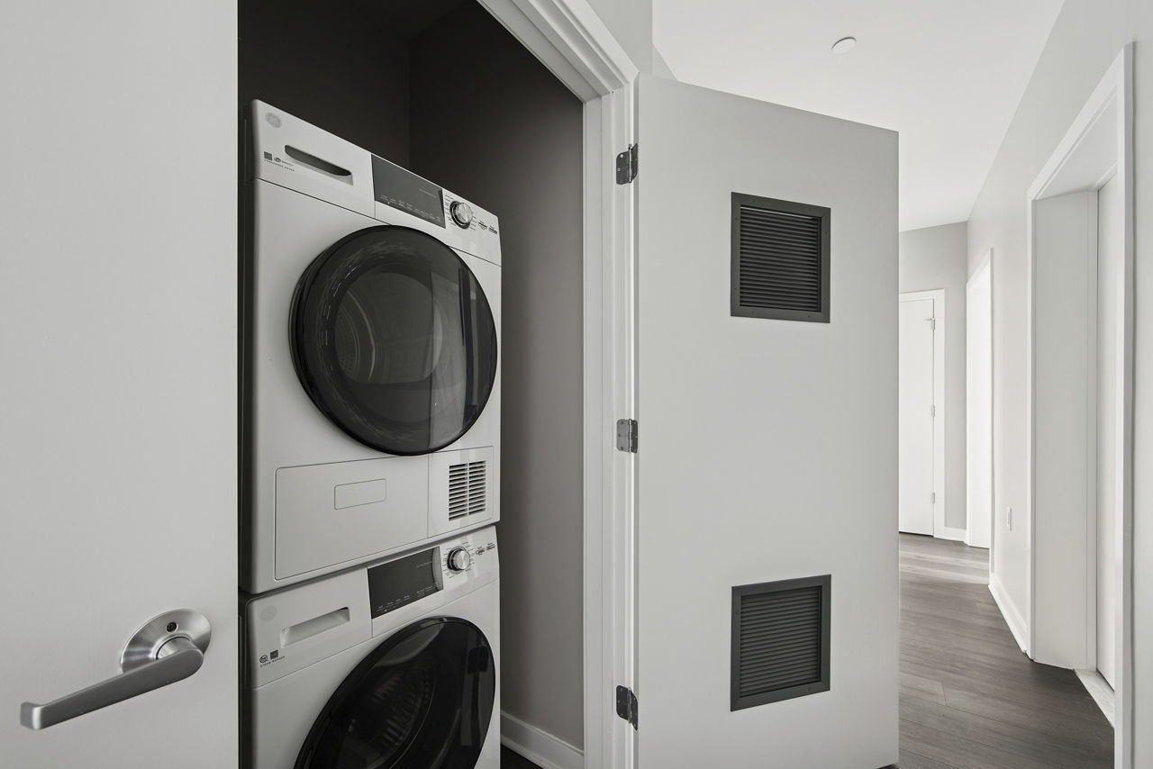 Laundry room at The Station