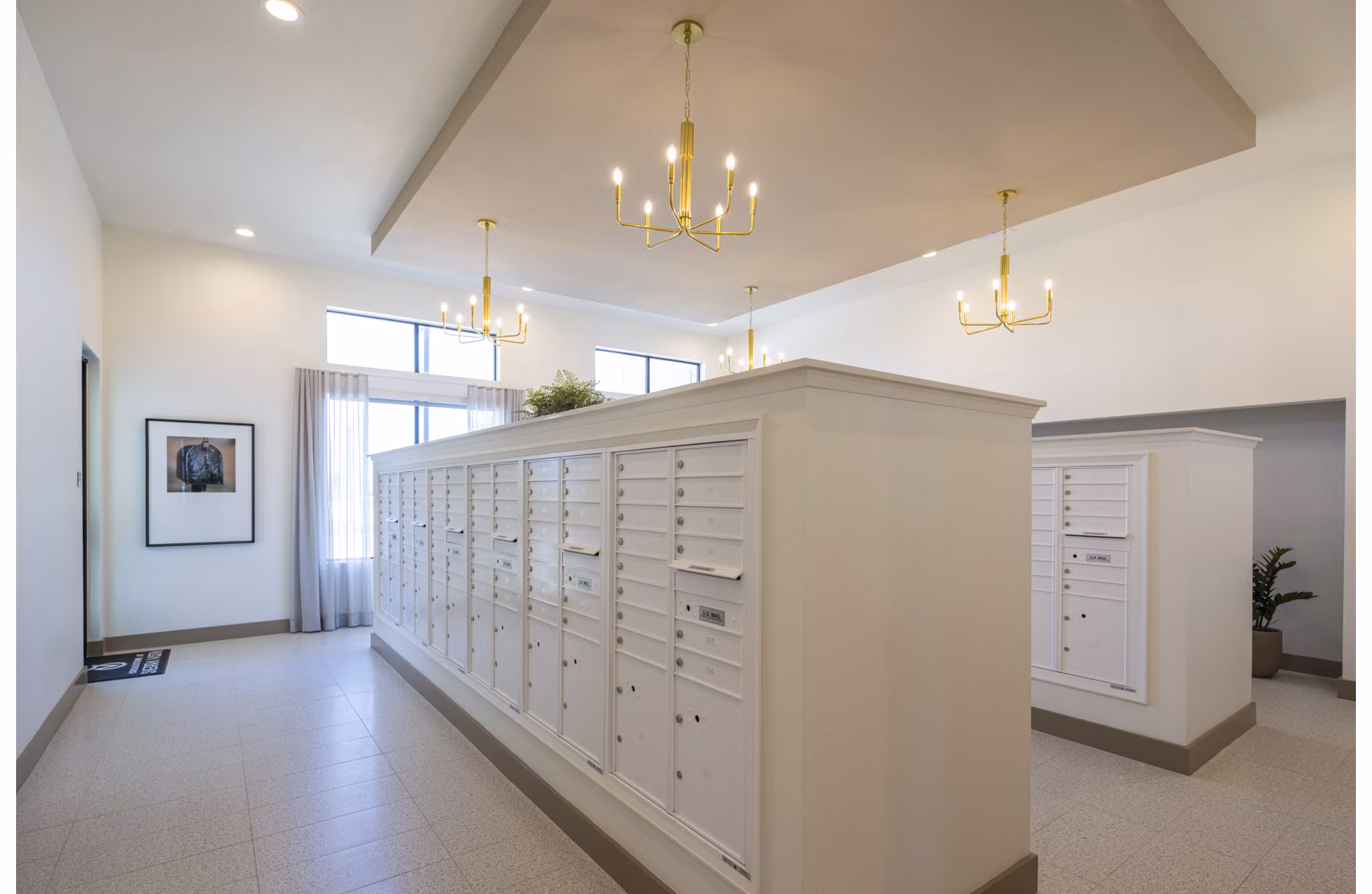 mail room at Broadstone at Sierra Vista Apartments
