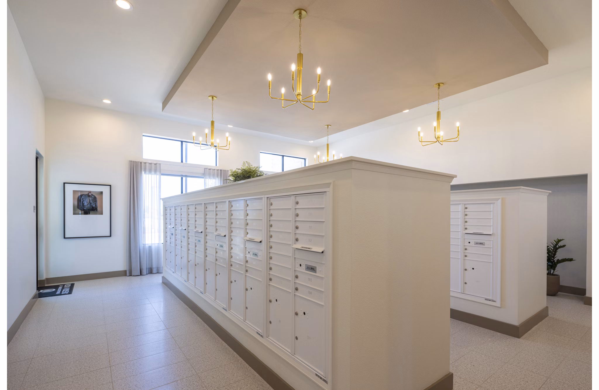 mail room at Broadstone at Sierra Vista Apartments