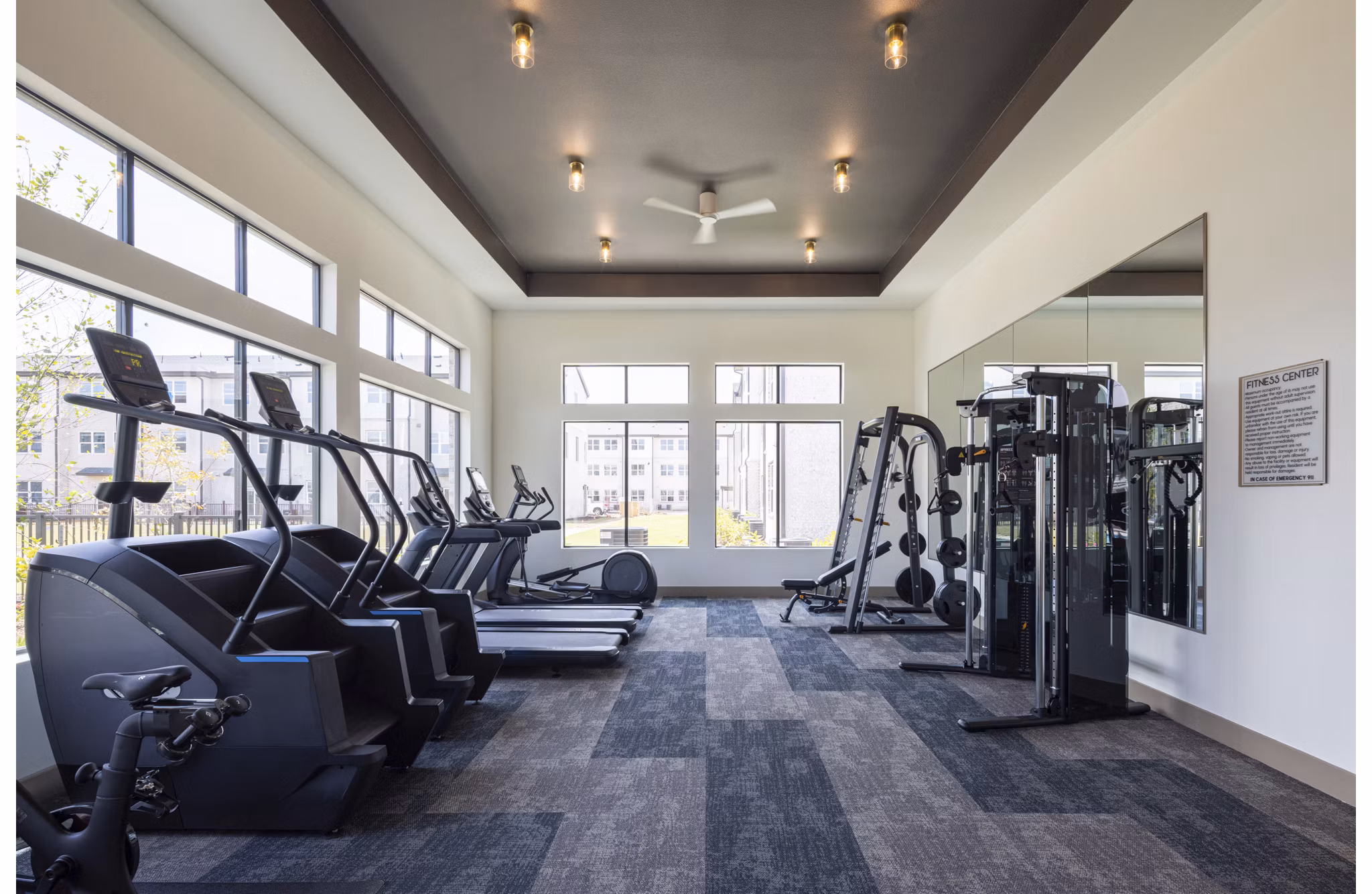 fitness center at Broadstone at Sierra Vista Apartments