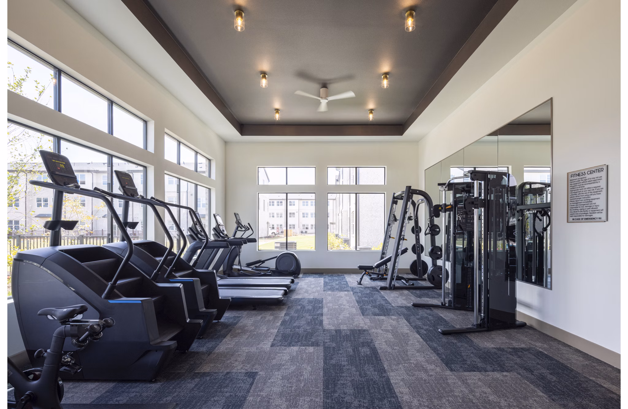 fitness center at Broadstone at Sierra Vista Apartments