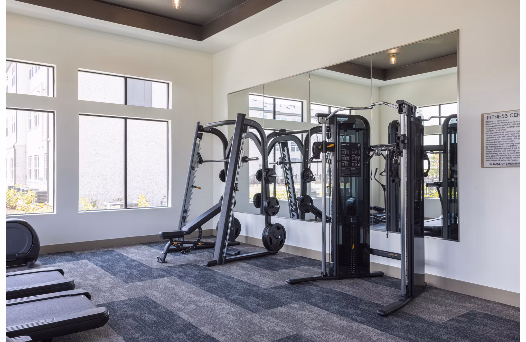fitness center at Broadstone at Sierra Vista Apartments