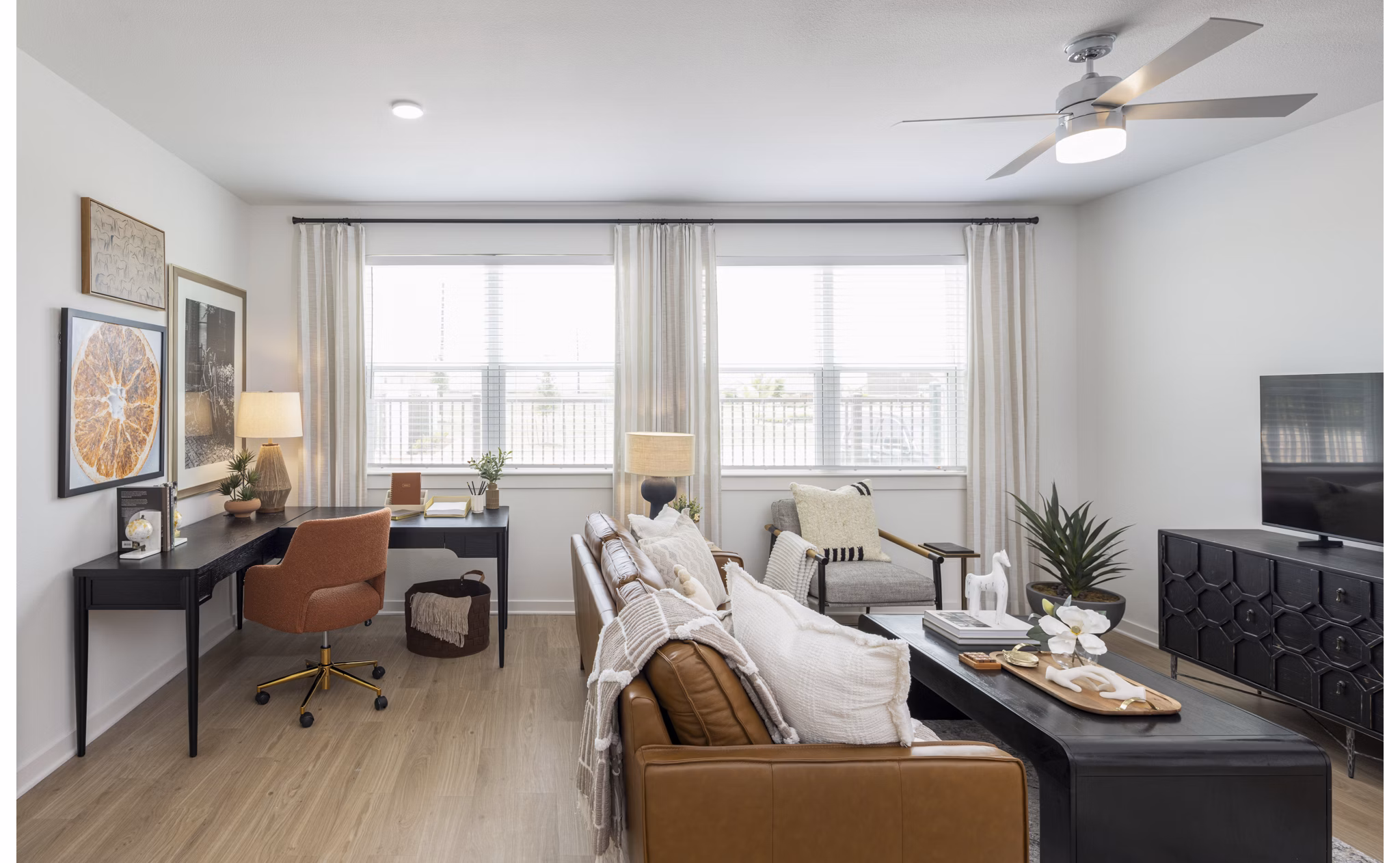 living room at Broadstone at Sierra Vista Apartments