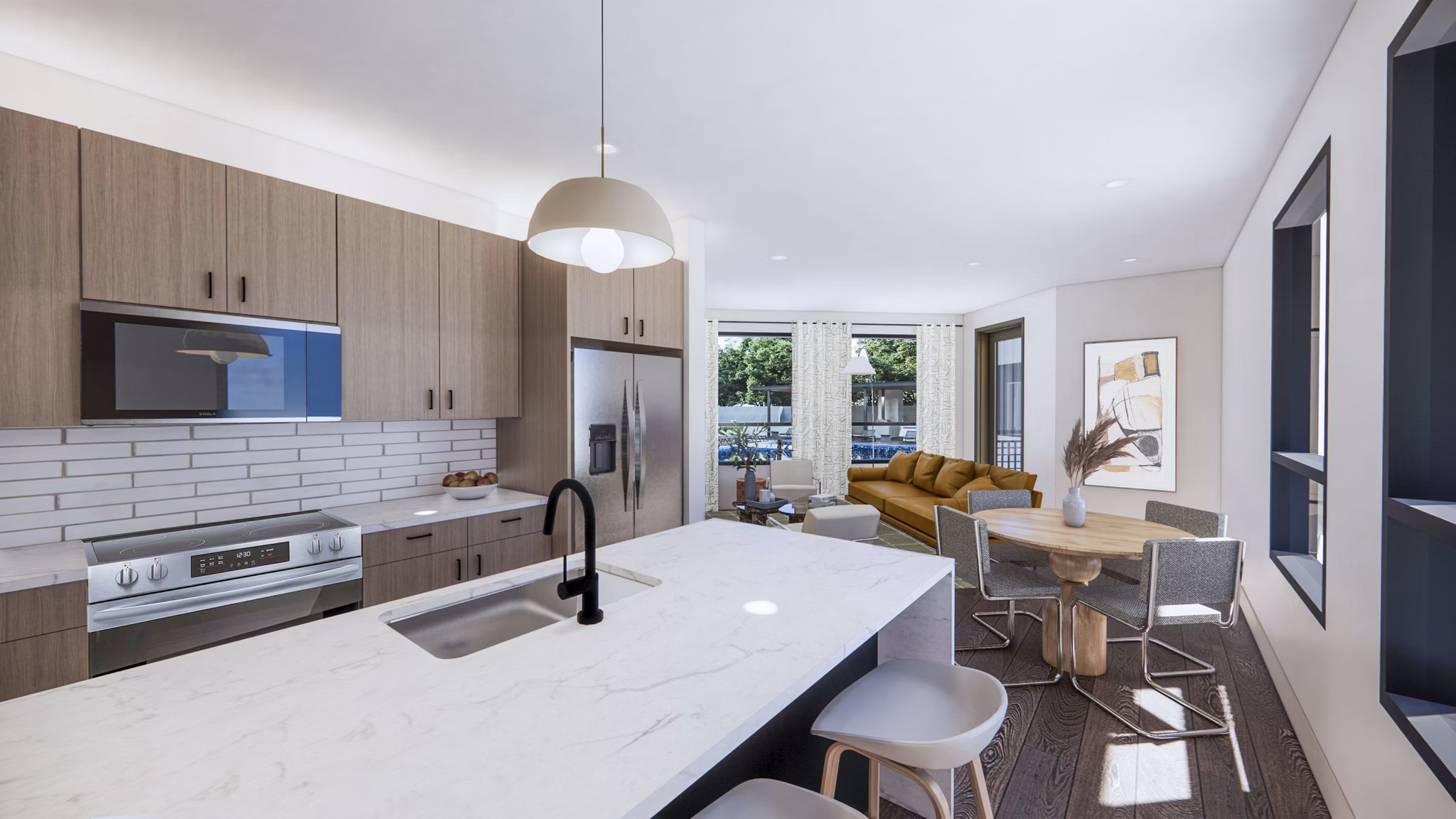 rendering at Westgrove Apartments
