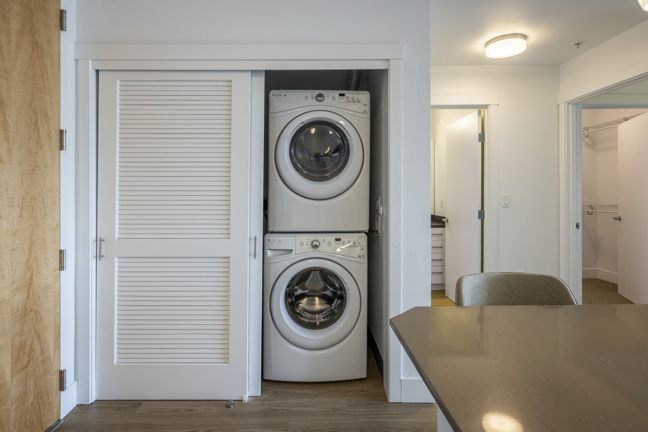 Laundry room at The Waymark
