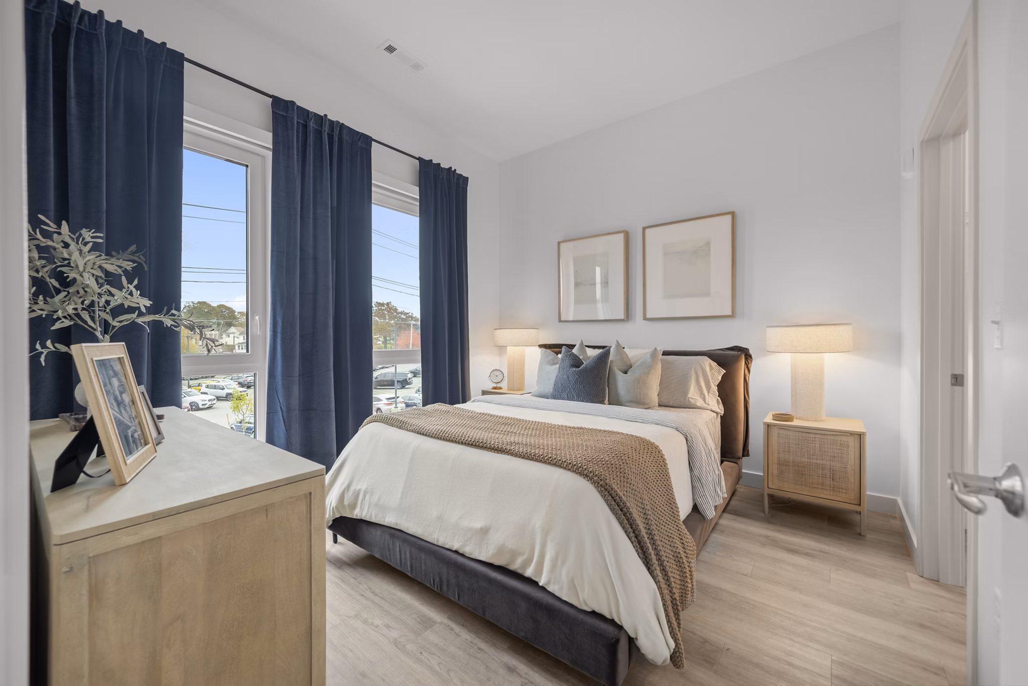 bedroom at Lore Apartments 