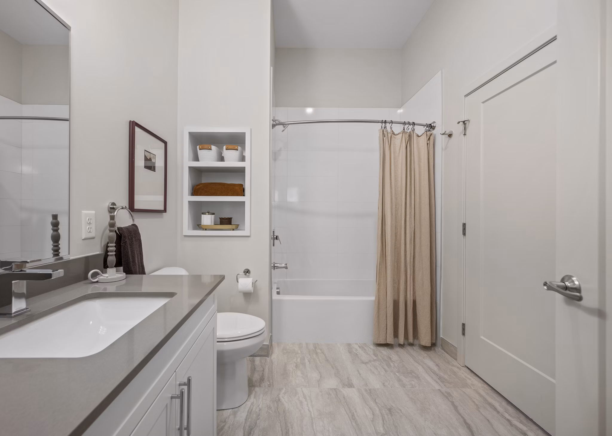 bathroom at Lore Apartments 