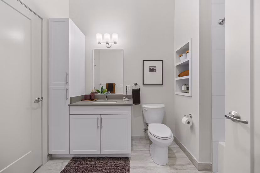 bathroom at Lore Apartments 