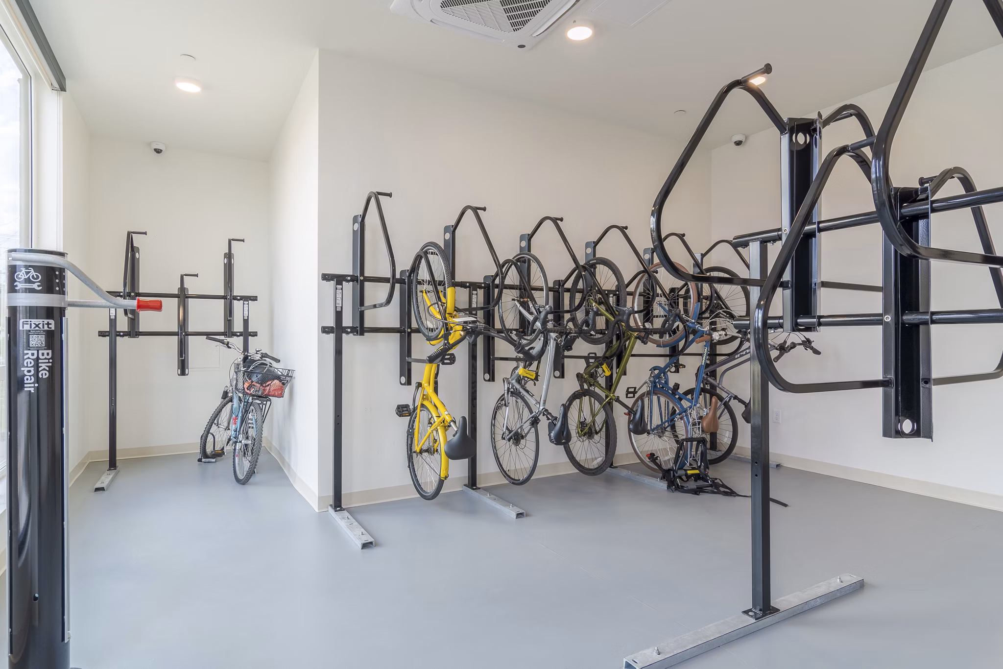 bike storage at Lore Apartments 
