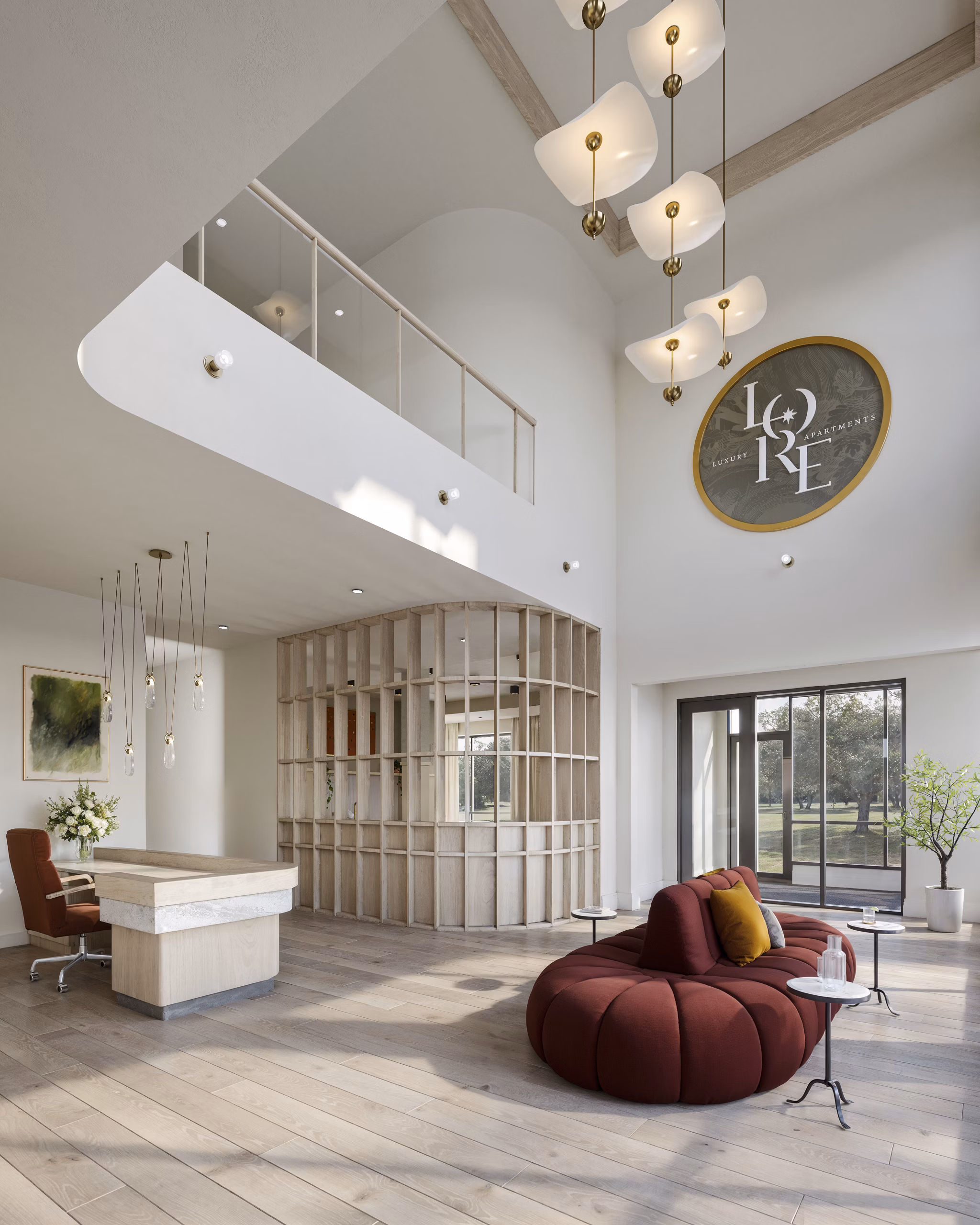 rendering at Lore Apartments