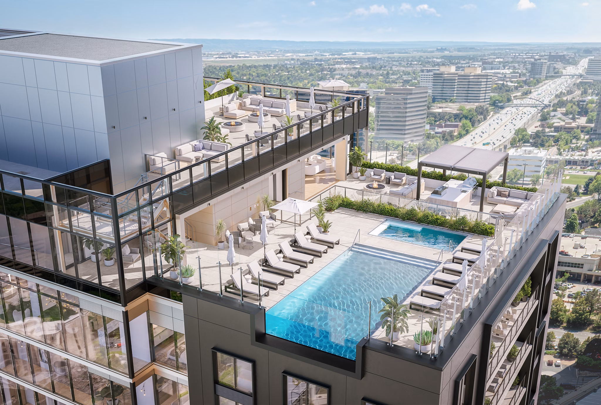 rendering at Apiary Apartments