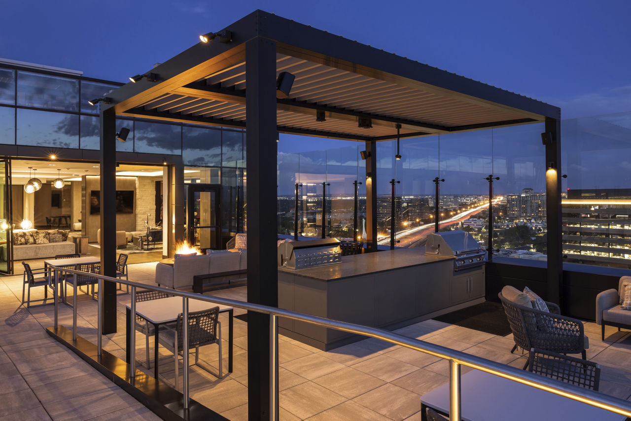Grill area at Apiary Residences (1 of 3)