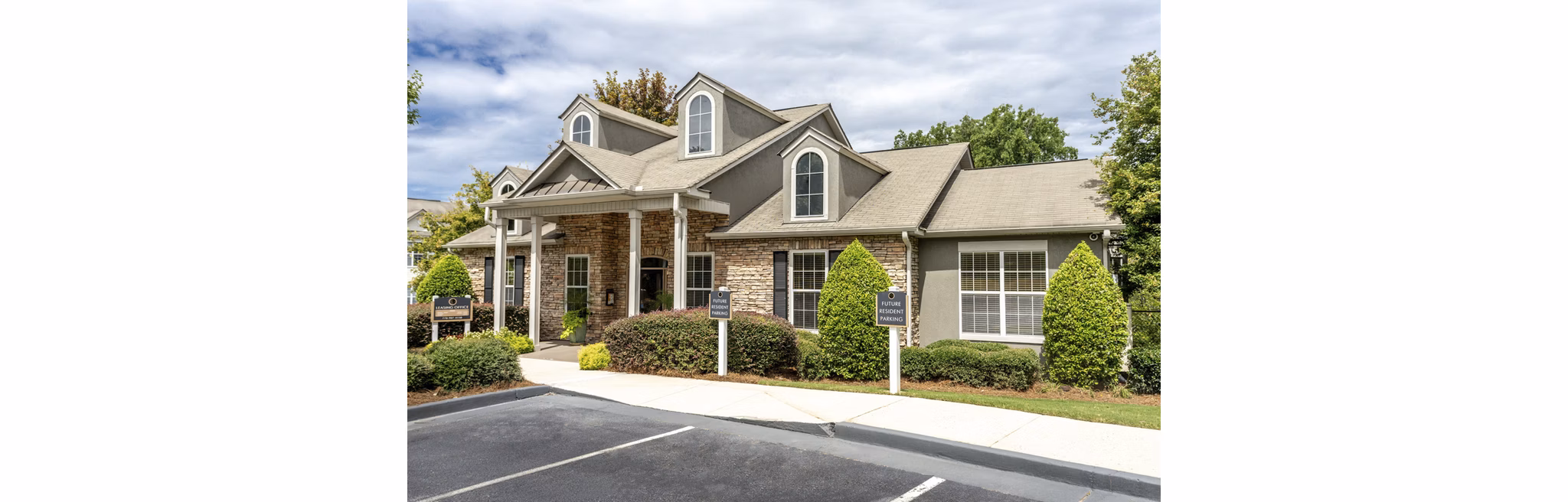 building at Monterey Village Apartments