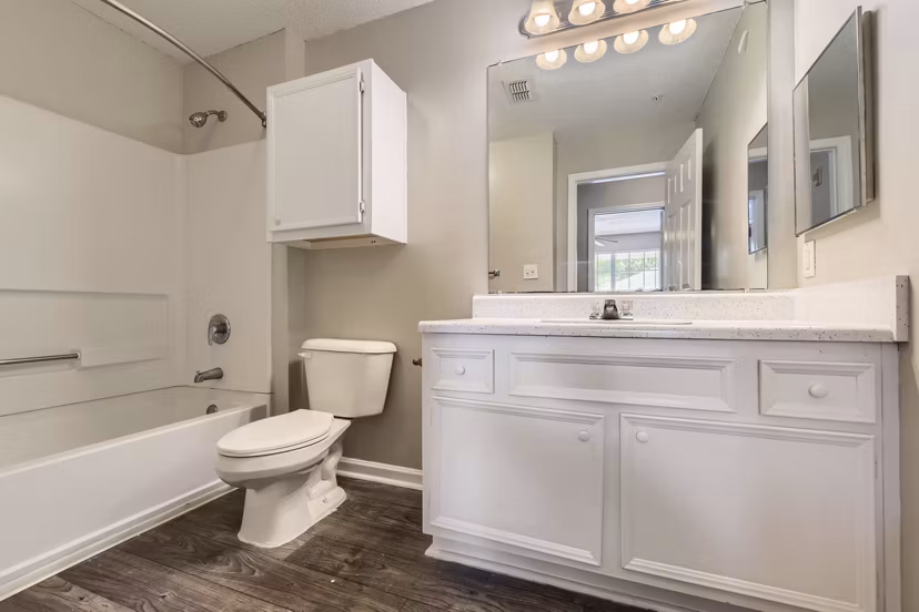 bathroom at Monterey Village Apartments