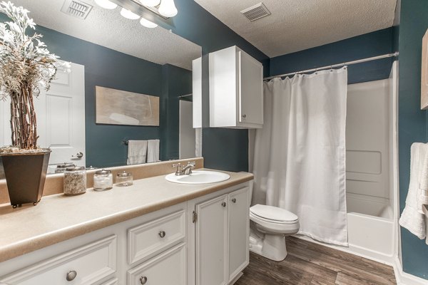 bathroom at Monterey Village Apartments