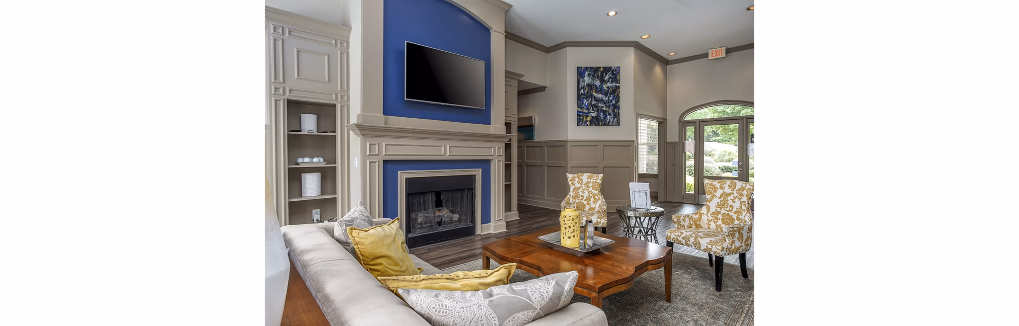 clubhouse at Monterey Village Apartments
