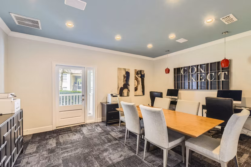 clubhouse at Monterey Village Apartments
