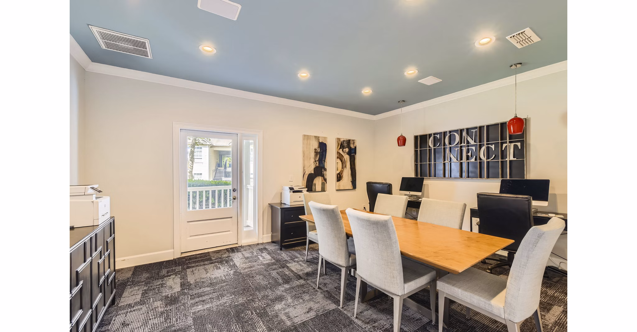 clubhouse at Monterey Village Apartments