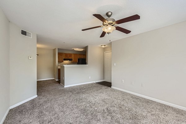 living room at Monterey Village Apartments