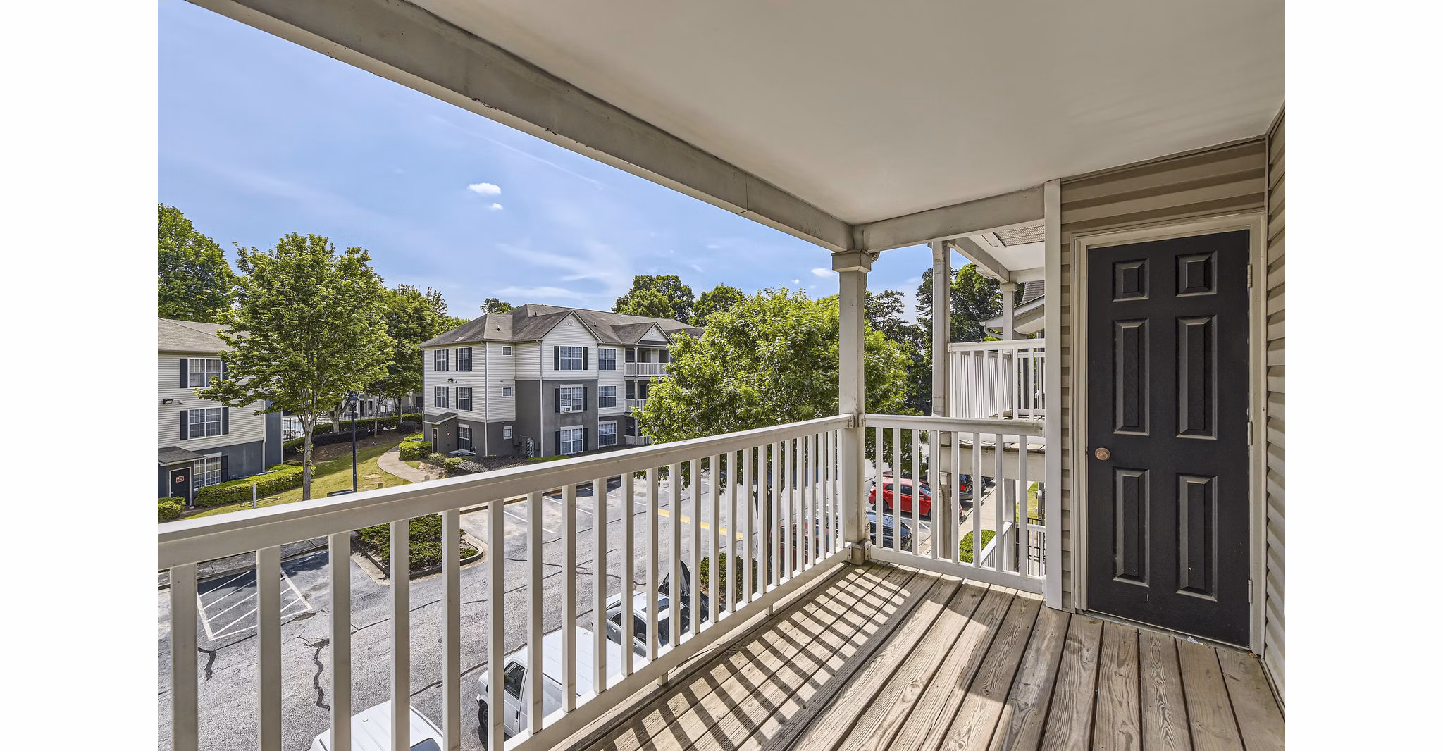 patio at Monterey Village Apartments