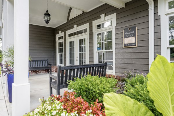 patio at Peachtree Landing