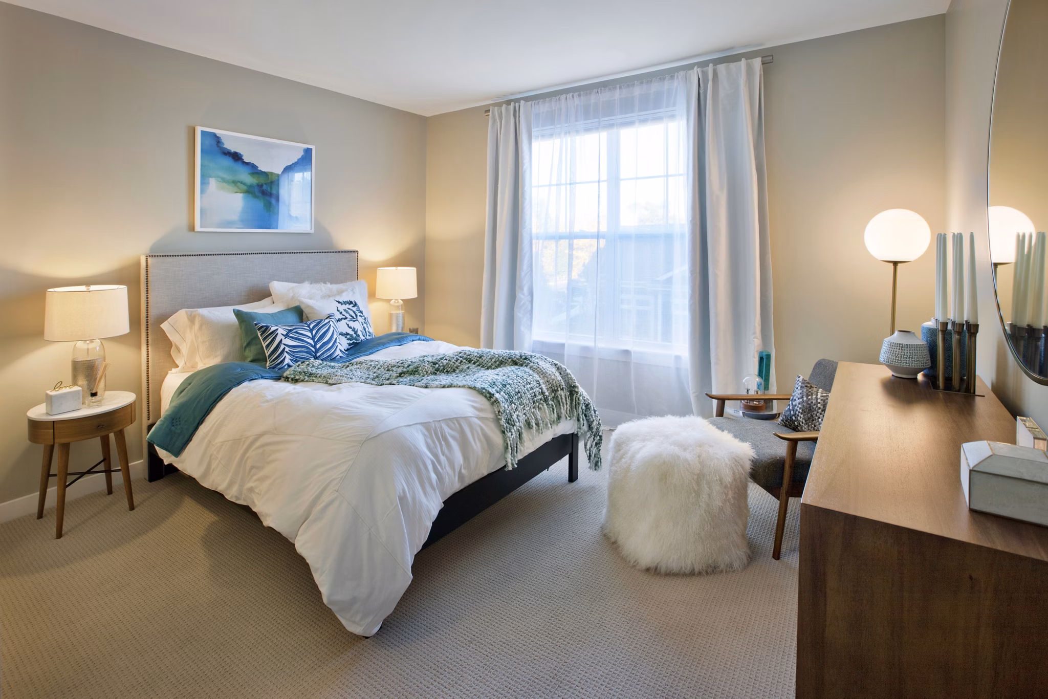 bedroom at Parc Westborough Apartments