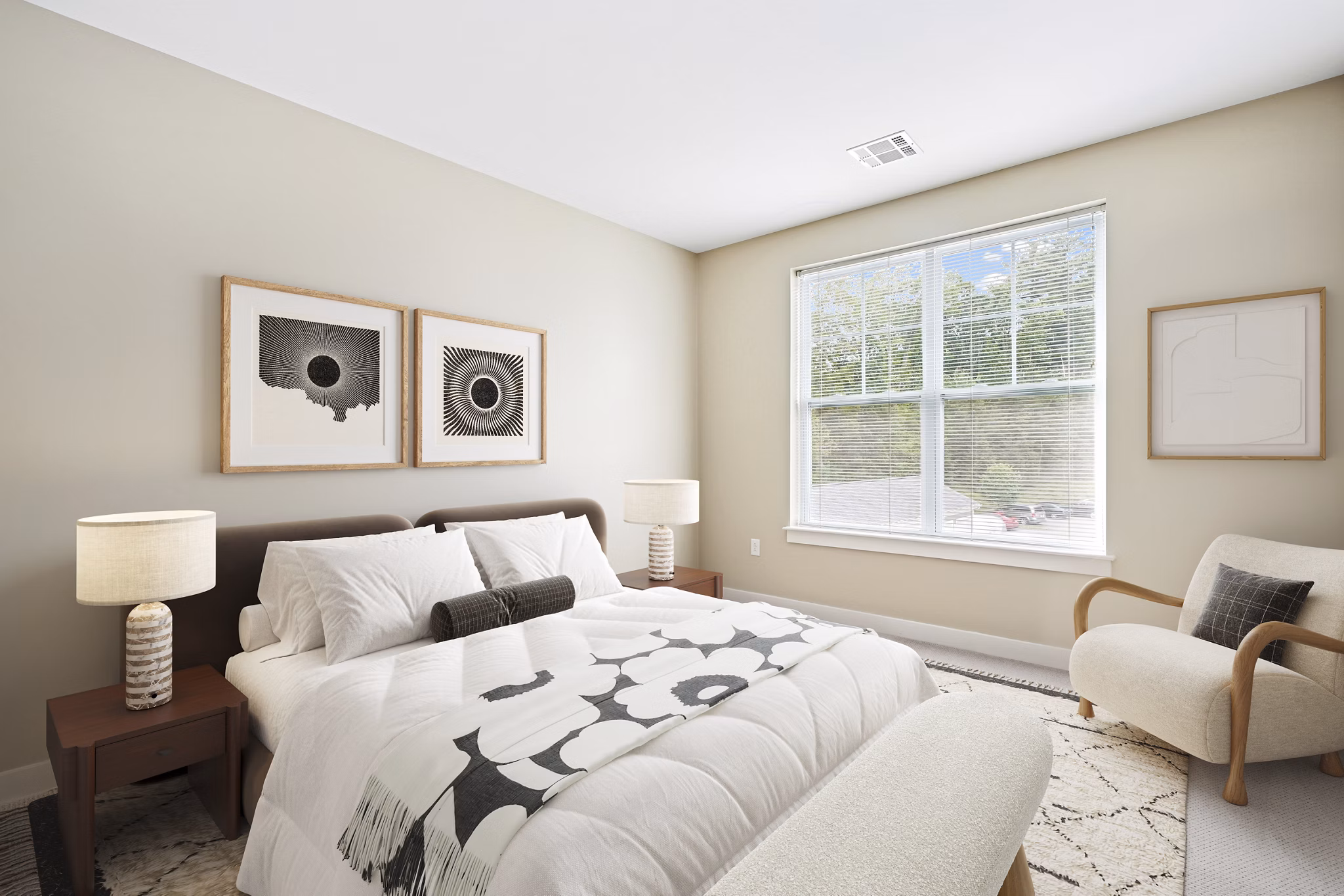 bedroom at Parc Westborough Apartments