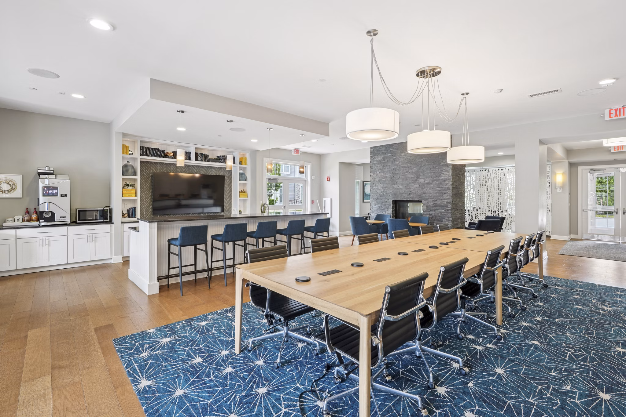 clubhouse at Parc Westborough Apartments
