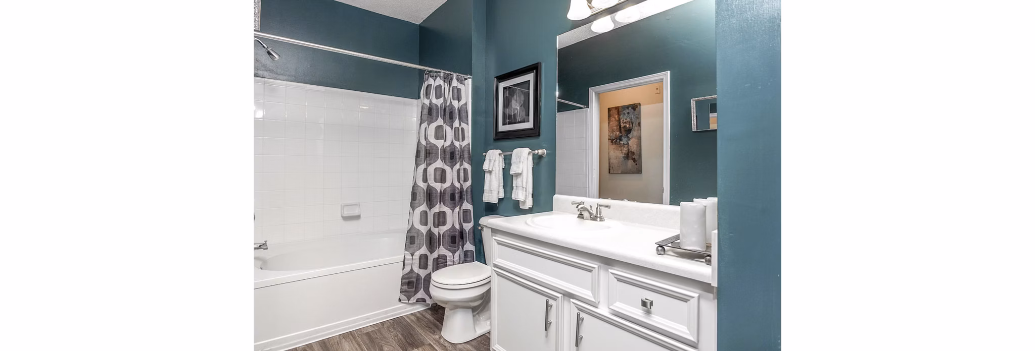 bathroom at Eastwood Village Apartments