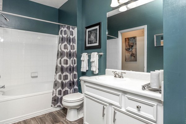 bathroom at Eastwood Village Apartments