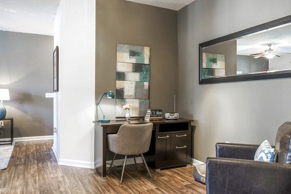 home office at Eastwood Village Apartment