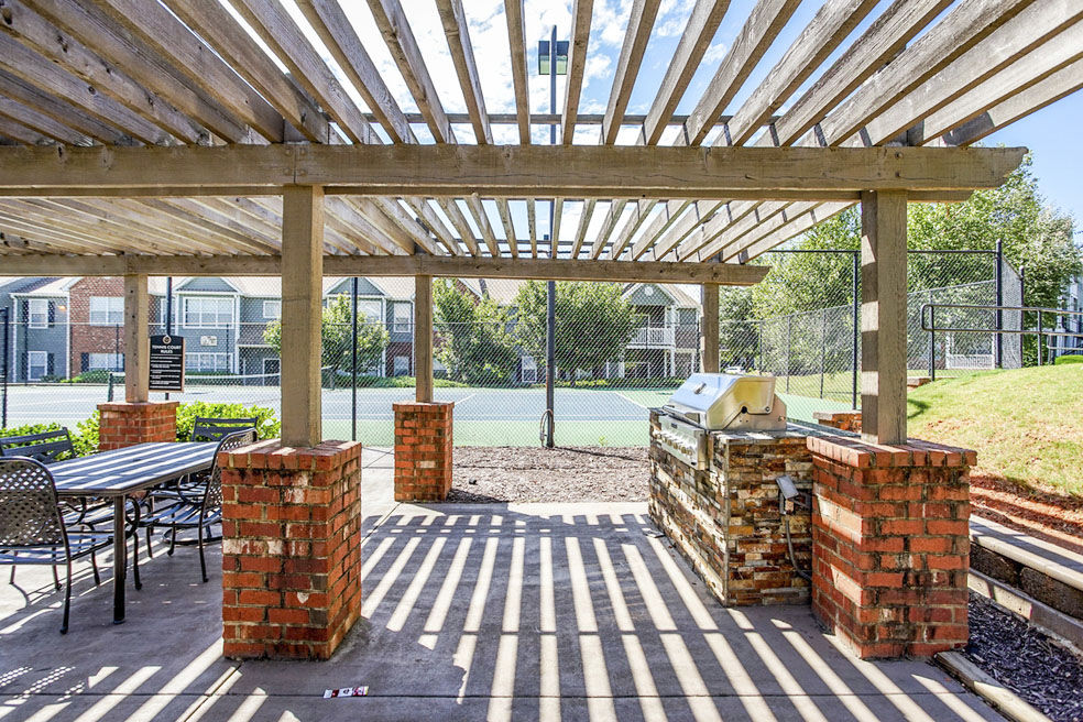 Grill area at Eastwood Village