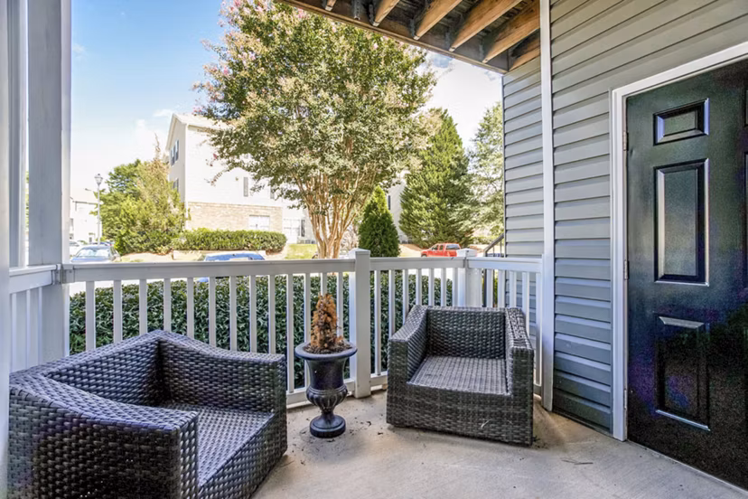 patio/balcony at Eastwood Village Apartments