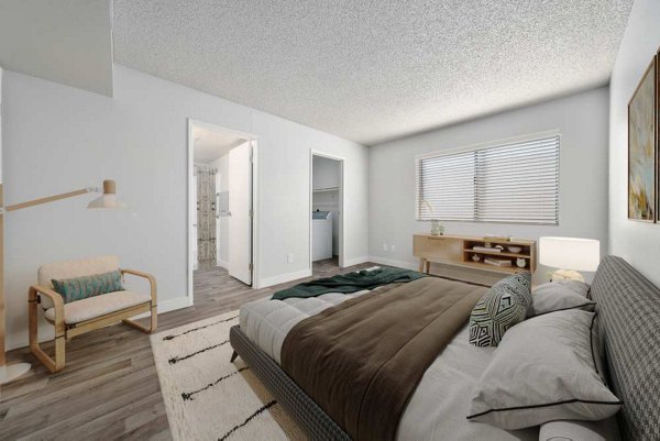 bedroom at Newport Apartments