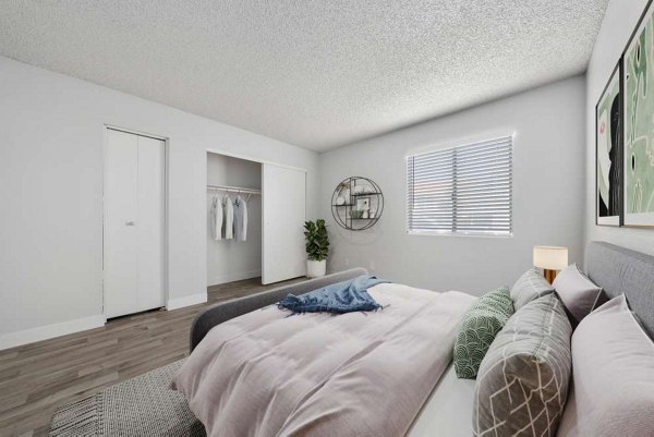 bedroom at Newport Apartments