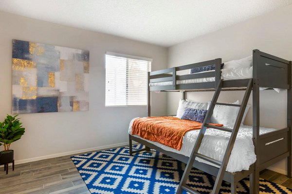 bedroom at Newport Apartments